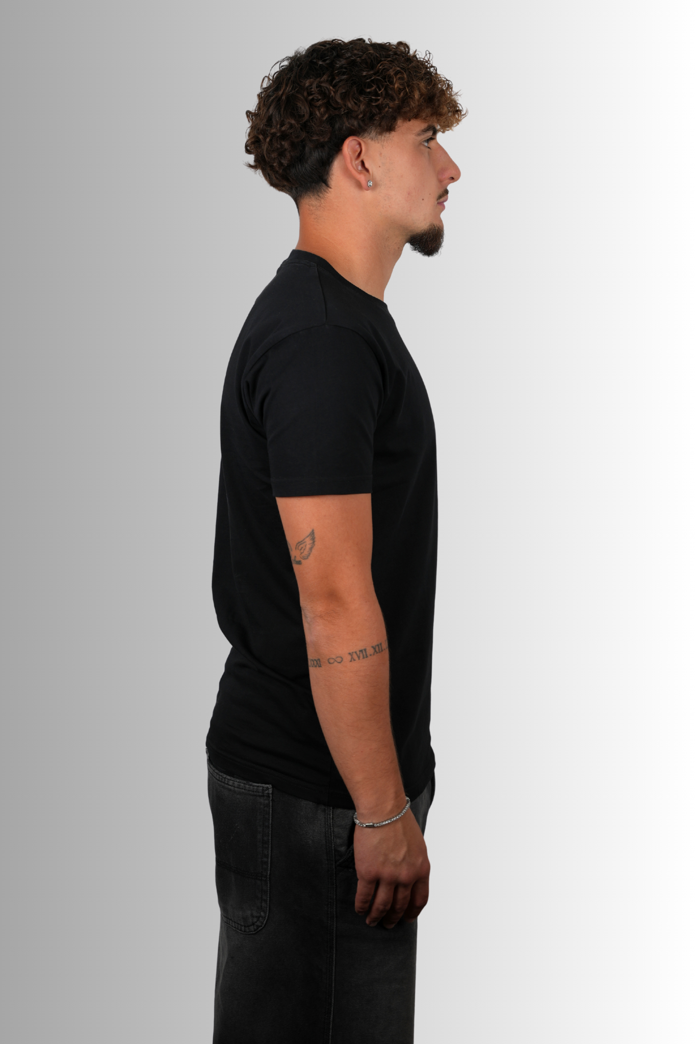 Bundle of 3 – Minimal Muscle Fit T-Shirts (Black)